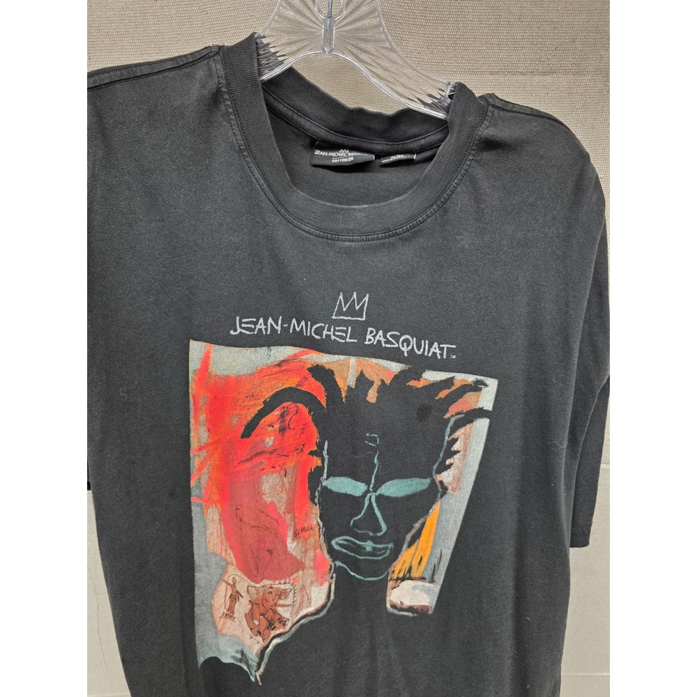 Cotton On Jean-Michel Basquiat Graphic T-Shirt Black‎ XL Streetwear Art Tee - Picture 3 of 6